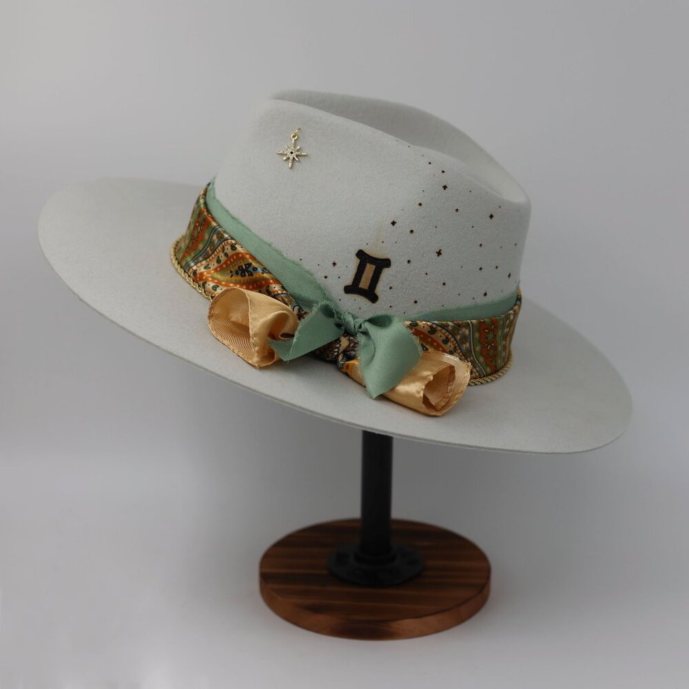 Gemini Branded Western Zodiac Hat - Picture 4 of 5